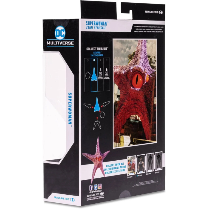 McFarlane Toys DC Multiverse Superwoman Crime Syndicate 7-inch Figure with Build-A Starro Piece - Image 8