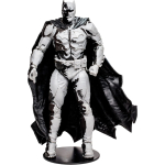 McFarlane Toys, 7-Inch DC Direct Black Adam Gold Label Batman Action (Line Art Variant) Figure with 22 Moving Parts, Collectible DC Black Adam Comic Figure with Unique Comic Book – Ages 12+