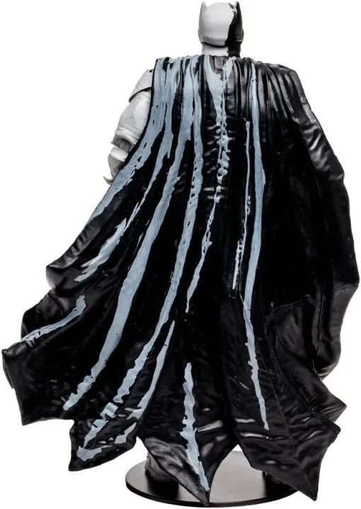 McFarlane Toys, 7-Inch DC Direct Black Adam Gold Label Batman Action (Line Art Variant) Figure with 22 Moving Parts, Collectible DC Black Adam Comic Figure with Unique Comic Book – Ages 12+ - Image 3