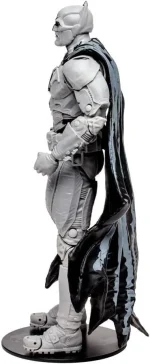 McFarlane Toys, 7-Inch DC Direct Black Adam Gold Label Batman Action (Line Art Variant) Figure with 22 Moving Parts, Collectible DC Black Adam Comic Figure with Unique Comic Book – Ages 12+ - Image 2