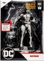 McFarlane Toys, 7-Inch DC Direct Black Adam Gold Label Batman Action (Line Art Variant) Figure with 22 Moving Parts, Collectible DC Black Adam Comic Figure with Unique Comic Book – Ages 12+ - Image 5