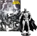 McFarlane Toys, 7-Inch DC Direct Black Adam Gold Label Batman Action (Line Art Variant) Figure with 22 Moving Parts, Collectible DC Black Adam Comic Figure with Unique Comic Book – Ages 12+ - Image 6