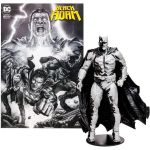 McFarlane Toys, 7-Inch DC Direct Black Adam Gold Label Batman Action (Line Art Variant) Figure with 22 Moving Parts, Collectible DC Black Adam Comic Figure with Unique Comic Book – Ages 12+ - Image 6