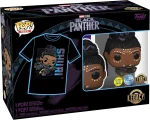 Funko Pop! & Tee: Marvel - Black Panther Shuri - Large - (L) - T-Shirt - Clothing with Collectible Vinyl Figure - Gift Idea - Toys & Short Sleeve T-Shirt for Unisex Adults - Movie Fans - Image 4