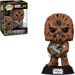 Funko Pop! Star Wars: Retro Series - Chewbacca, Special Edition Exclusive Vinyl Bobblehead #570