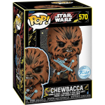 Funko Pop! Star Wars: Retro Series - Chewbacca, Special Edition Exclusive Vinyl Bobblehead #570 - Image 2