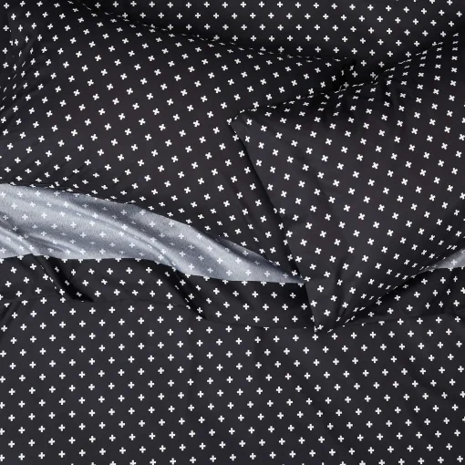 AmazonBasics College Dorm Microfiber Sheet Set with Elastic Pockets - Queen, Black Plus's - Image 3