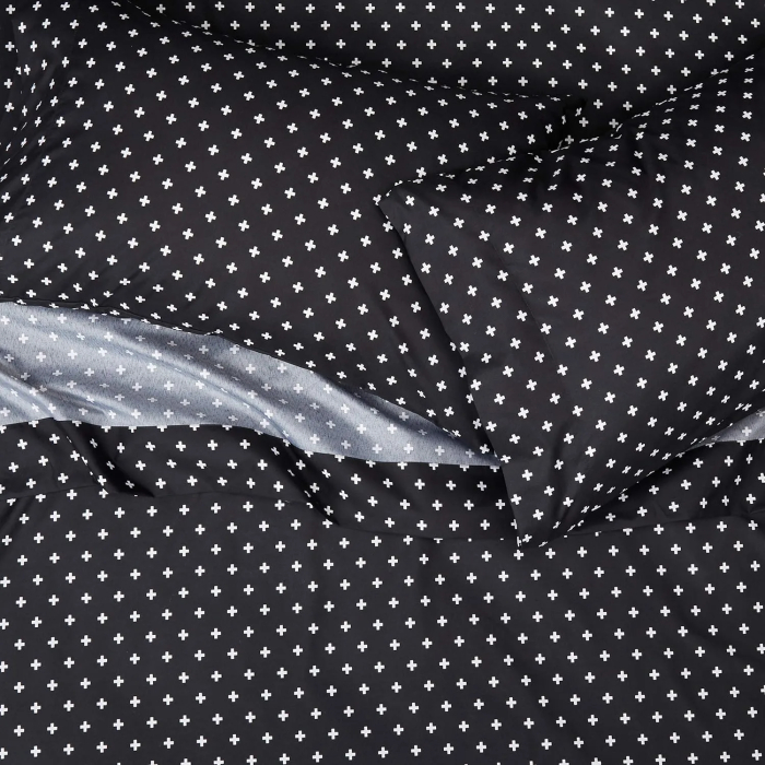 AmazonBasics College Dorm Microfiber Sheet Set with Elastic Pockets - Queen, Black Plus's - Image 3