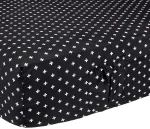 AmazonBasics College Dorm Microfiber Sheet Set with Elastic Pockets - Queen, Black Plus's - Image 5