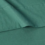 Amazon Basics Cotton Jersey 4-Piece Bed Sheet Set, Full, Dark Green, Solid - Image 4