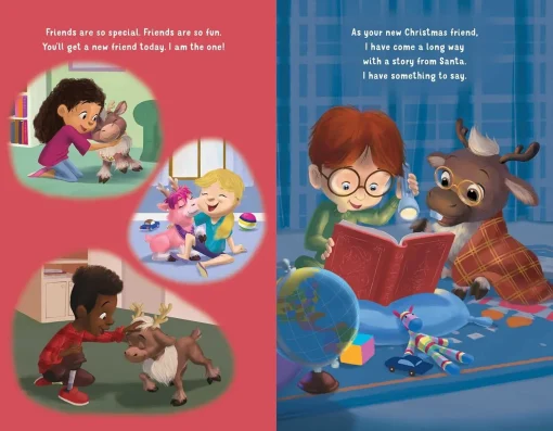 Reindeer in Here (Book & Plush): A Christmas Friend ― "A Simply Magical Tradition" - Image 6