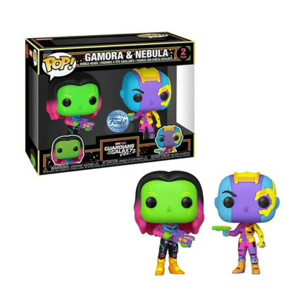 Funko Pop Figure Guardians of the Galaxy Gamora & Nebula 10 cm 2P