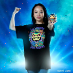 Funko Pop! & Tee: Motu - Evil Lyn - Glow in The Dark - Large - (L) - Masters of The Universe - T-Shirt - Clothes with Collectable Vinyl Figure - Gift Idea - Toys and Short Sleeve Top for Adults Men - Image 2