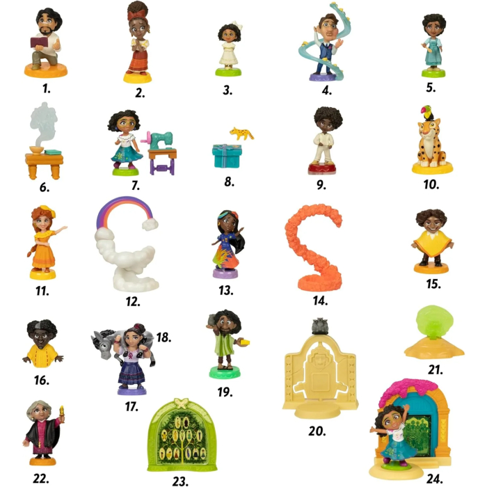 Madrigal Family Surprises Advent Calendar Includes 14 Madrigal Family Member Figurines & 13 Accessories, 24 Days of Surprises! - Image 3