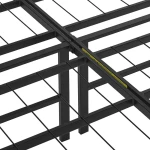 Amazon Basics Bed Frame with Storage, Foldable Metal Platform, Sturdy Steel, No Box Spring Needed, 14 inches High, Tool-Free Setup, Full Size, Black - Image 8