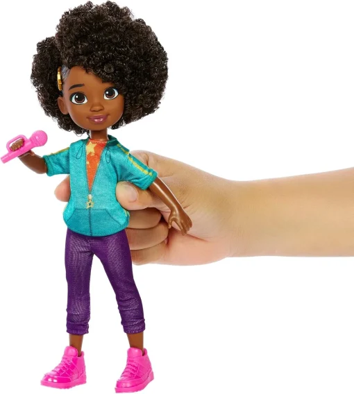 Mattel Karma’s World Karma Grant Doll with Microphone Accessory - Image 3