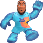 Heroes of Goo JIT Zu – Space Jam: A New Legacy - 5" Stretchy Goo Filled Action Figure - Lebron James (Power Up)