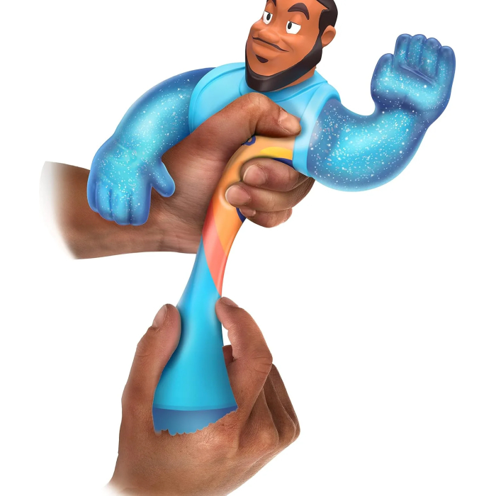 Heroes of Goo JIT Zu – Space Jam: A New Legacy - 5" Stretchy Goo Filled Action Figure - Lebron James (Power Up) - Image 4