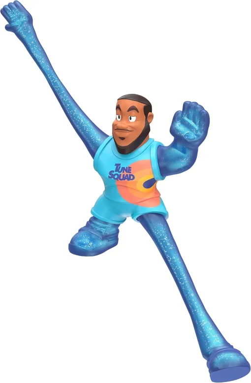 Heroes of Goo JIT Zu – Space Jam: A New Legacy - 5" Stretchy Goo Filled Action Figure - Lebron James (Power Up) - Image 3