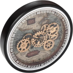 Wall clock WORLD MAP ANTIQUE with moving gears D. 60cm Formano - Image 4