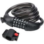 Amazon Basics Bicycle Cable Lock with Key Adjustable - Image 7