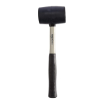 amazon basics Rubber Mallet - Shock-Absorbing Fiberglass Handle, 450g (1lb - Image 3