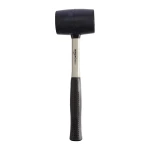 amazon basics Rubber Mallet - Shock-Absorbing Fiberglass Handle, 450g (1lb - Image 3
