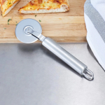 AmazonCommercial Stainless Steel Pizza Cutter, 2.37 Inch