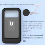 Waterproof Motorcycle Phone Holder Vibration Resistant Mount for Mobile Phone Mountain Bike Mount for Cell Phone Phone Models Under 7 Inches - Image 8