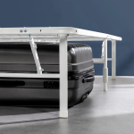 ZINUS SmartBase Tool-Free Assembly Mattress Foundation, 14 Inch Metal Platform Bed Frame, No Box Spring Needed, Sturdy Steel Frame, Underbed Storage, White, Queen - Image 10