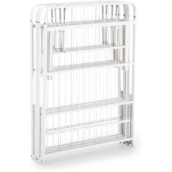 ZINUS SmartBase Tool-Free Assembly Mattress Foundation, 14 Inch Metal Platform Bed Frame, No Box Spring Needed, Sturdy Steel Frame, Underbed Storage, White, Queen - Image 11