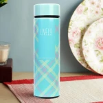 Style Homes Double Wall Vacuum Insulated Stainless Steel Thermos BPA Free Travel Water Bottle 480ml - Hot & Cold for 12 Hours, Sky Blue (Levelly) - Image 3