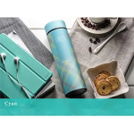 Style Homes Double Wall Vacuum Insulated Stainless Steel Thermos BPA Free Travel Water Bottle 480ml - Hot & Cold for 12 Hours, Sky Blue (Levelly) - Image 8