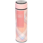Style Homes Double Wall Vacuum Insulated Stainless Steel Thermos BPA Free Travel Water Bottle 480ml - Keeps Hot and Cold Drinks Cold for 12 Hours, Pink (Sweet) - Image 3