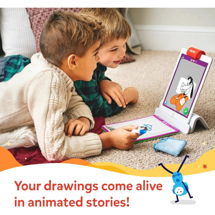 Osmo - Super Studio Disney Mickey Mouse & Friends Starter Kit - Age 6-12 - Learn Disney Drawings and 100+ Cartoon Drawings - Image 4