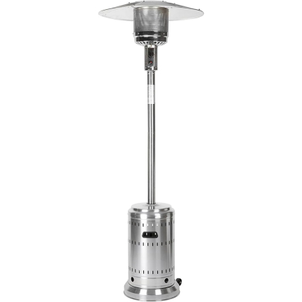 AmazonBasics patio heater, mushroom heater, steel.