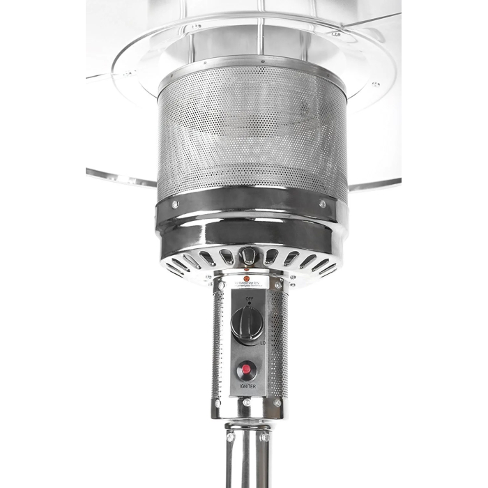 AmazonBasics patio heater, mushroom heater, steel. - Image 4