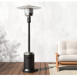 Amazon Basics Patio Heater, Mushroom Heater, Black and Steel - Image 3