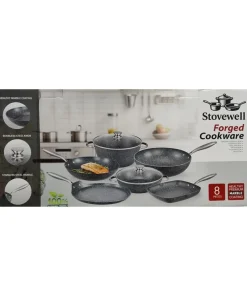 Stovewell Forged Cookware set 8 PIECES