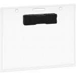 Amazon Basics Magnetic Badge Holder - Horizontal, 20-Pack - Image 2
