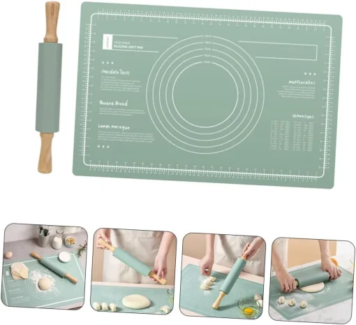 ERNESTO Children's Baking Set (Rolling Pin and Baking Mat Set, 2 Pieces) (100349294001) - Image 2
