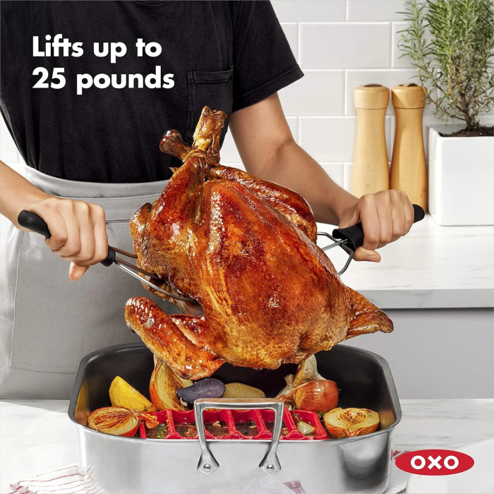 OXO Good Grips Turkey & Roast Lifters - Image 9