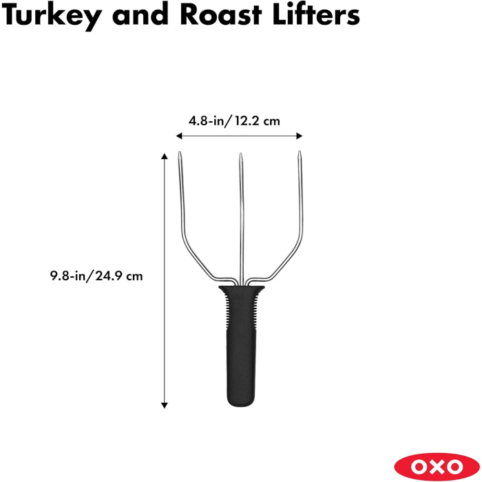 OXO Good Grips Turkey & Roast Lifters - Image 3