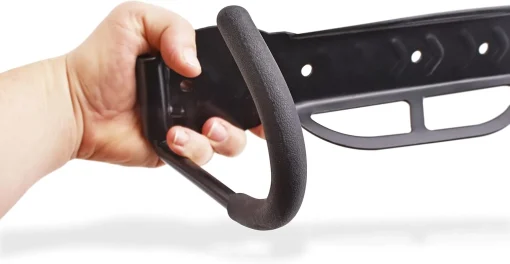 Nefree Wall Mounted Bike Racks with Tire Trays - Vertical Bike Storage Hooks for Indoor, Garage, or Shed Use - Suitable for Hanging Road, Mountain, or Hybrid Bikes - Screws Included - Image 4