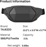 Cross Body Purse for Women Waterproof Fanny Packs Money Belt Shoulder Bag Crossbody Bags Sling Bag Travel Bags for Men and Women, Lightweight Everyday Carry Casual Chest Waist Bags - Image 3