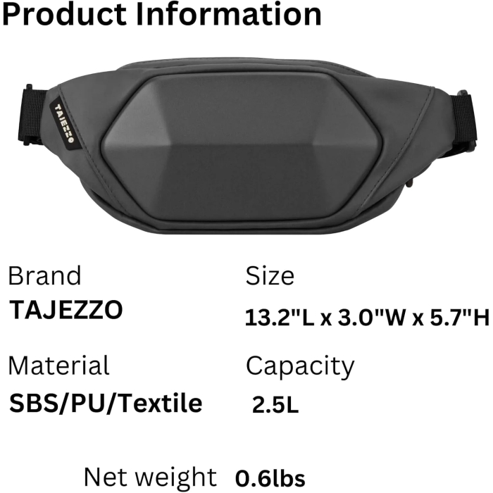 Cross Body Purse for Women Waterproof Fanny Packs Money Belt Shoulder Bag Crossbody Bags Sling Bag Travel Bags for Men and Women, Lightweight Everyday Carry Casual Chest Waist Bags - Image 3