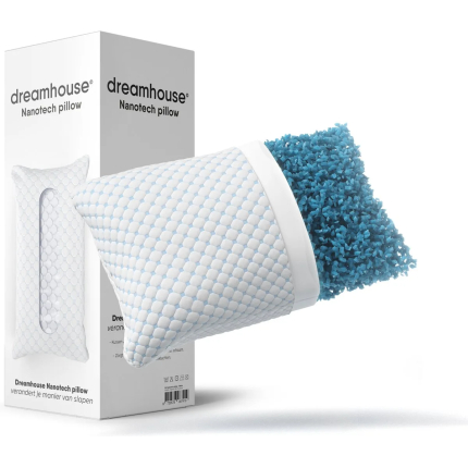 Sleeptime Pillow - Refillable Pillow - Suitable for all sleeping positions - Cooling Technology - Reduces neck pain - 50x60 cm