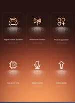 Click to see full view Wireless Car Play Adapter & Android Auto| 2 in 1 Carplay Adapter Convert Wired to Wireless for Cars with Extension Cable USB & Type C - Image 7