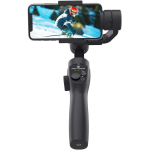 Click to see full view F10 Handheld 3-Axis Phone Stabilizer Foldable Gimbal with Tripod, Video Stabilizer for Vlogging Recording with Panoramic Shooting Easy to Use