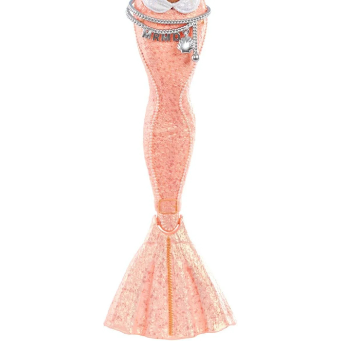 MERMAZE MERMAIDZ Color Change Shellnelle Mermaid Fashion Doll with Designer Outfit & Accessories, Stylish Hair & Sculpted Tail, Poseable, Multicolor, 580829 - Image 5